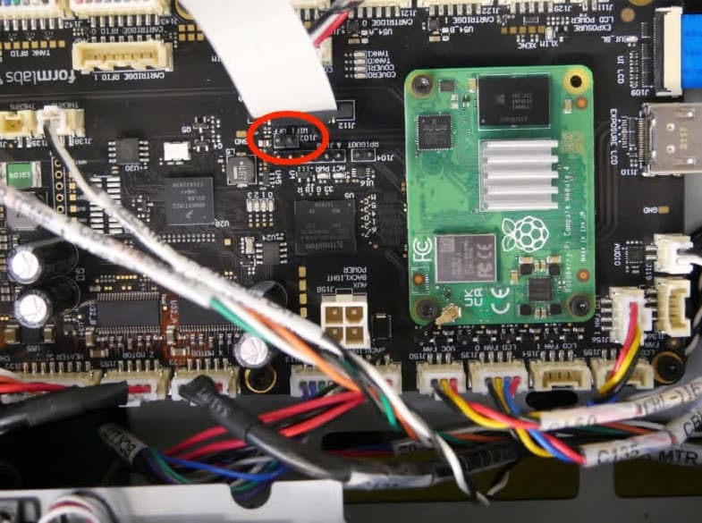Step 2: Install the wi-fi jumper