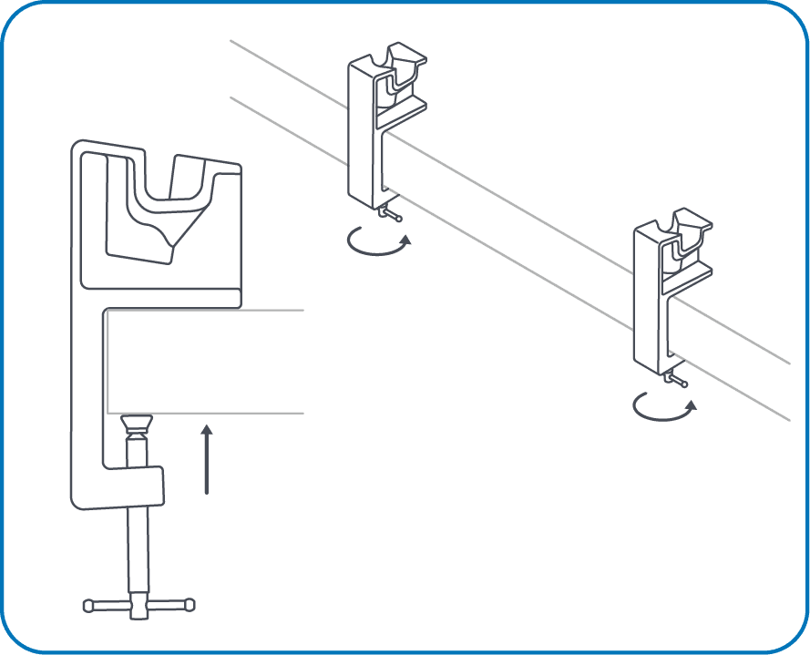 Installieren der Konstruktionsplattformhalterung V2 des Form 4L Finish Kit