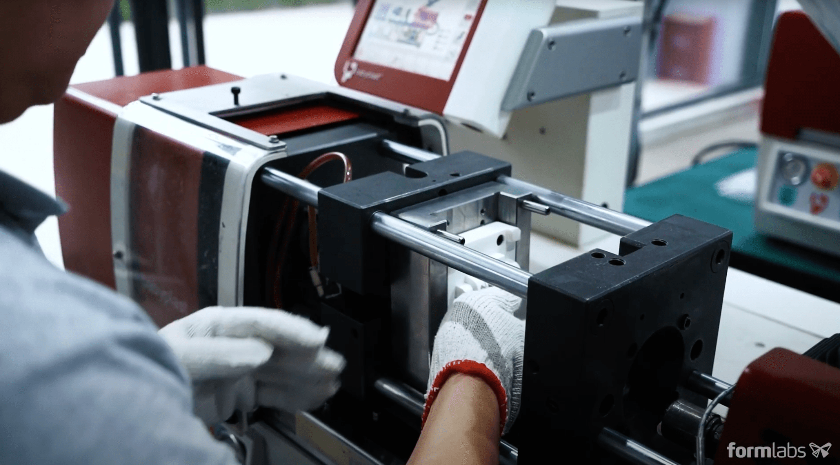 Clamping and injection