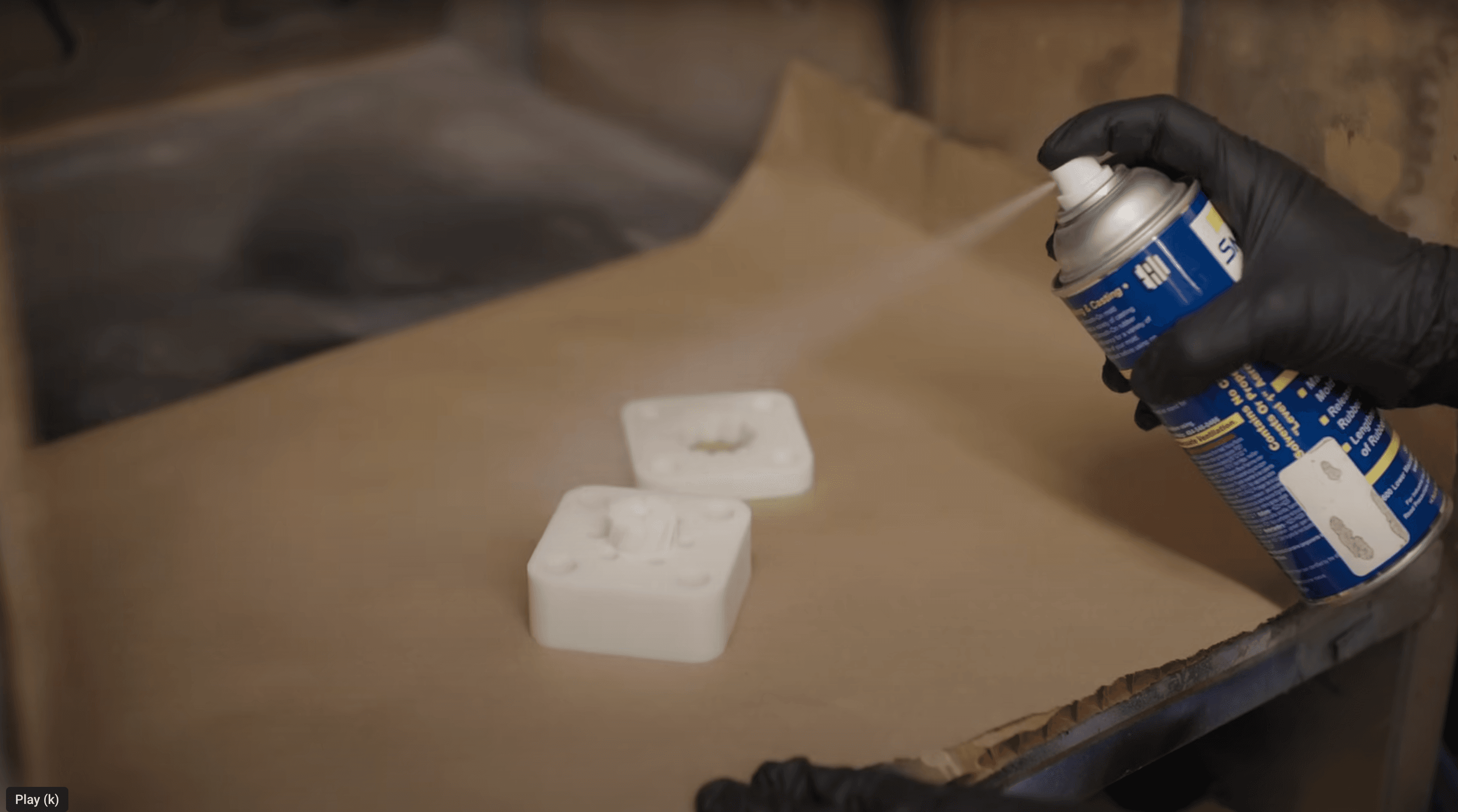 Optional Mineral Oil and Mold Release