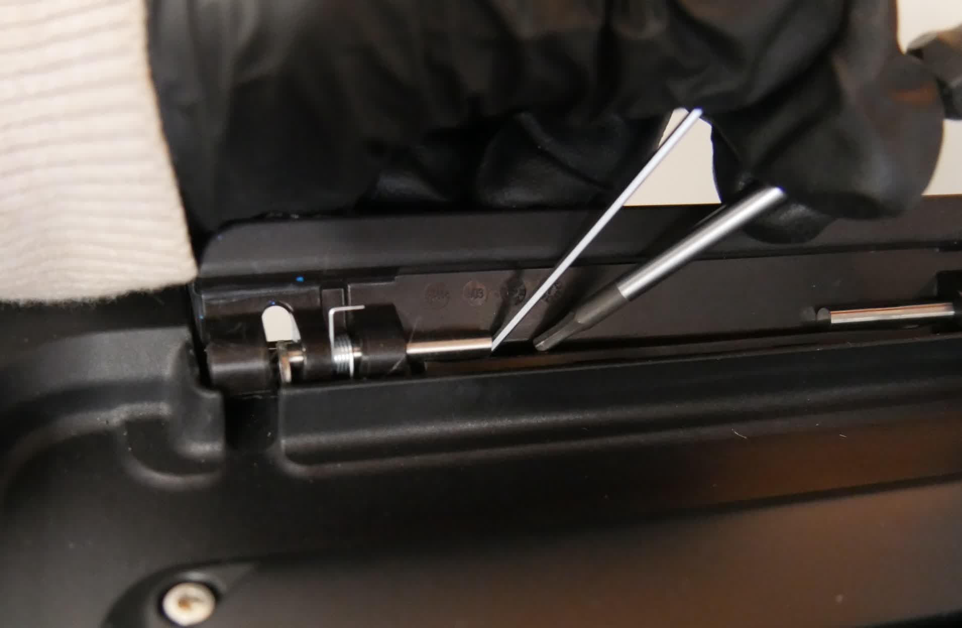 Step 4: Install the pin