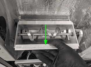 Remove the original doser assembly