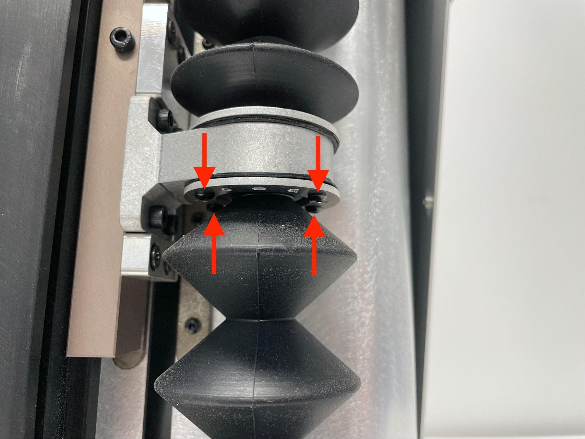 Check the carriage screws