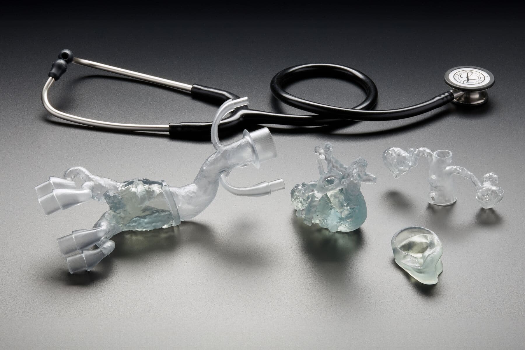 3D printed soft anatomical models
