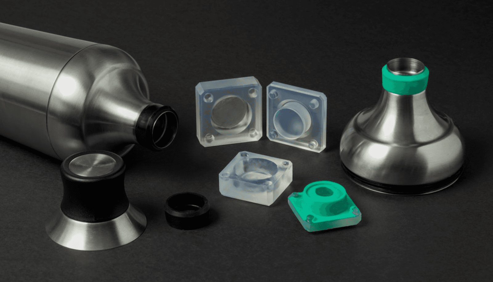 Clear Resin compression mold prototype