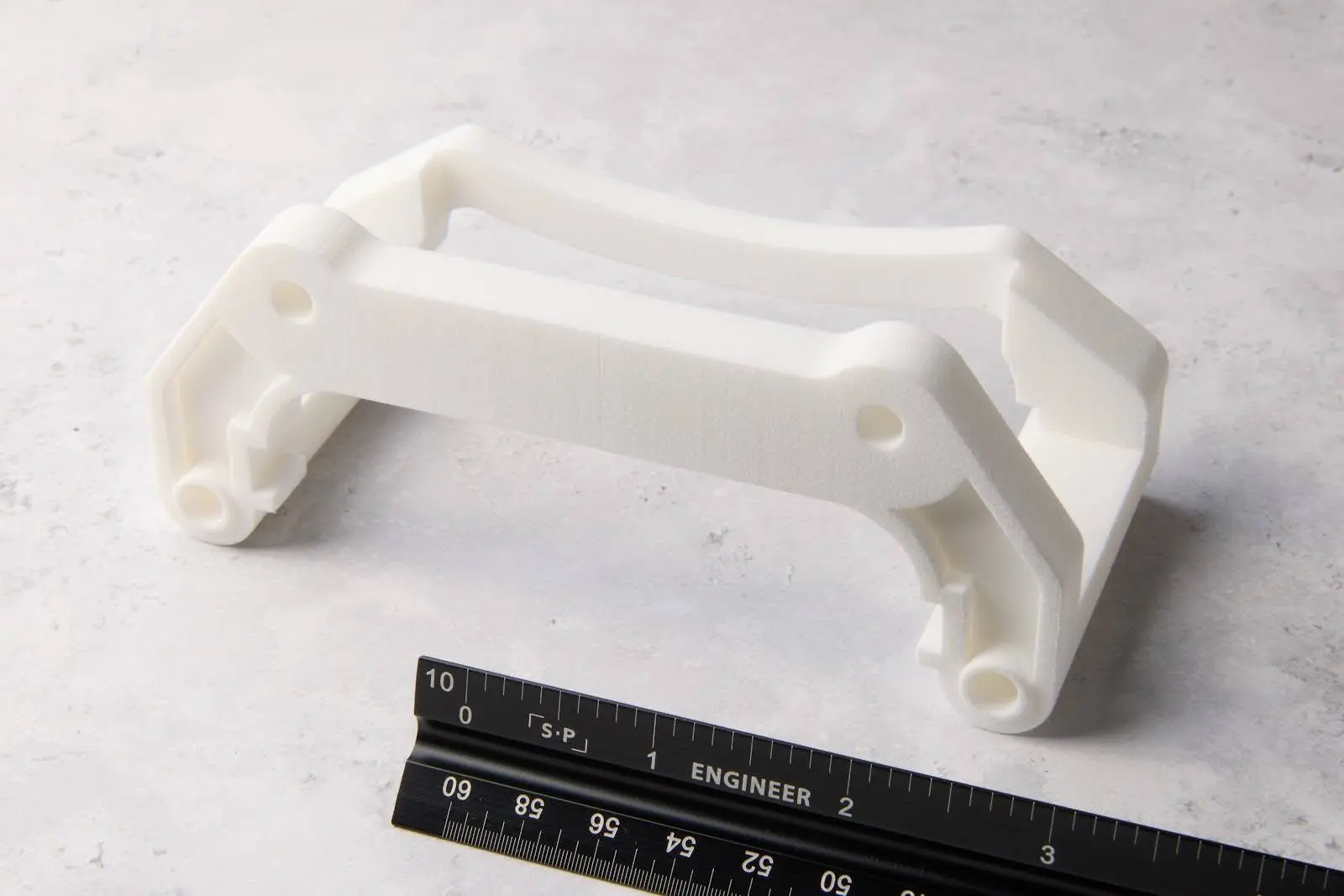 surface finish of blasted and polished eos extra tumbled