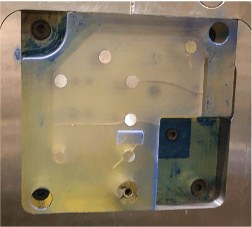 high temp resin after 90 injections