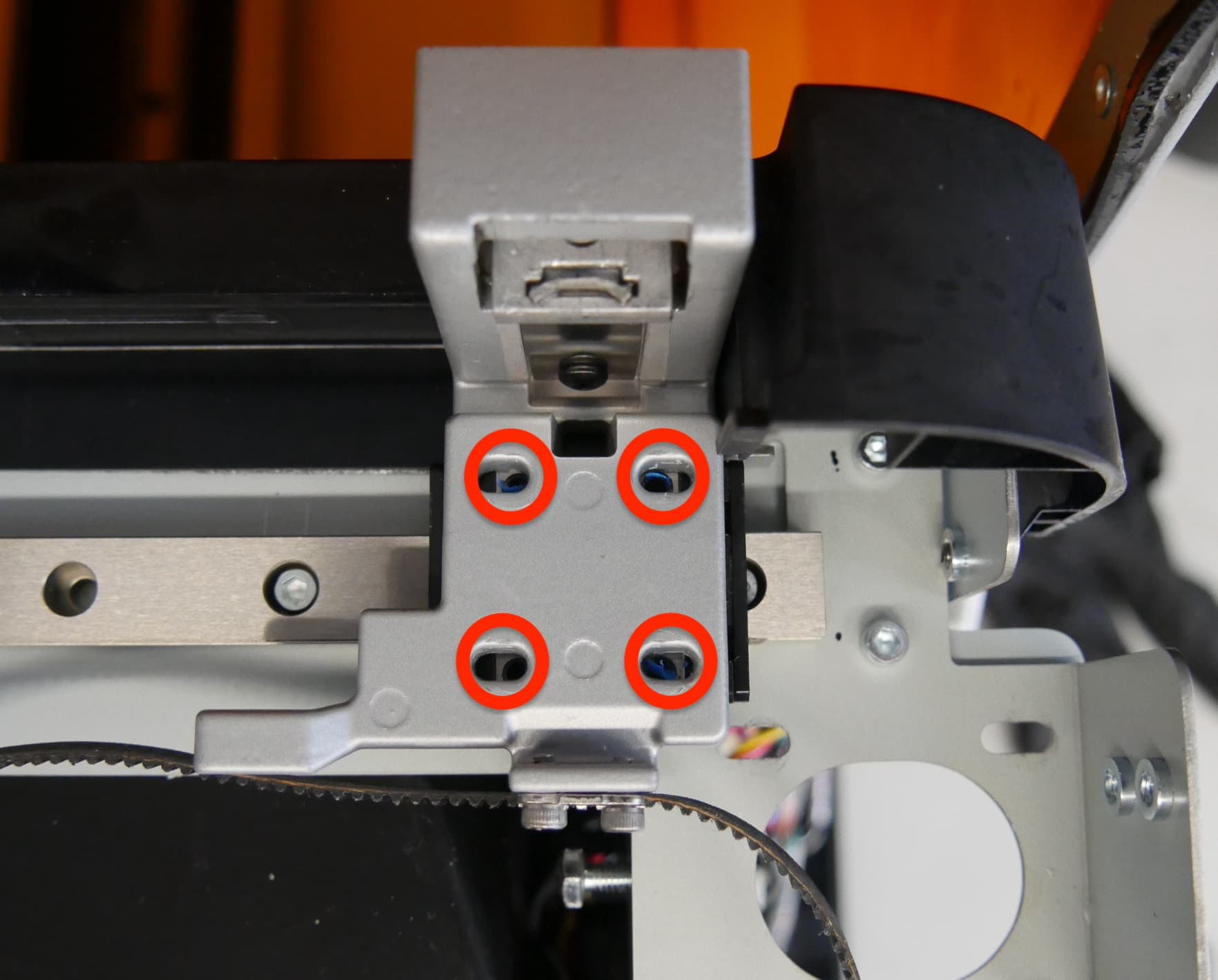 Step 5: Mount the replacement mixer base
