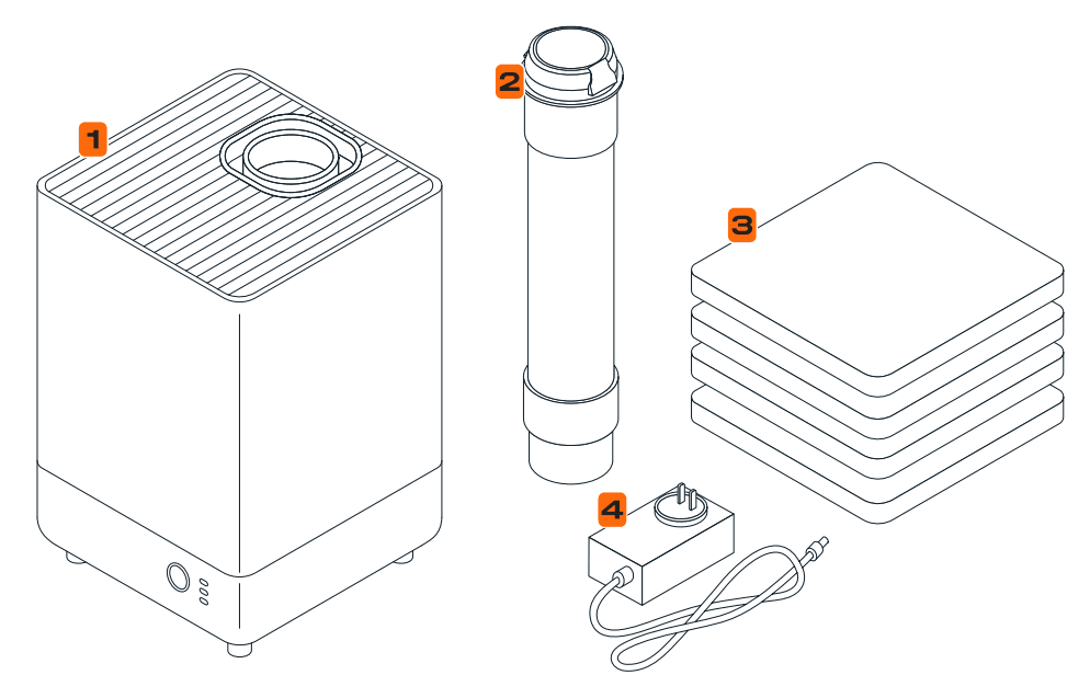 VOC Extractor components