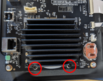Install the replacement SOM