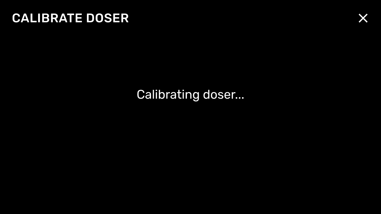 Calibrating the Fuse Sift doser