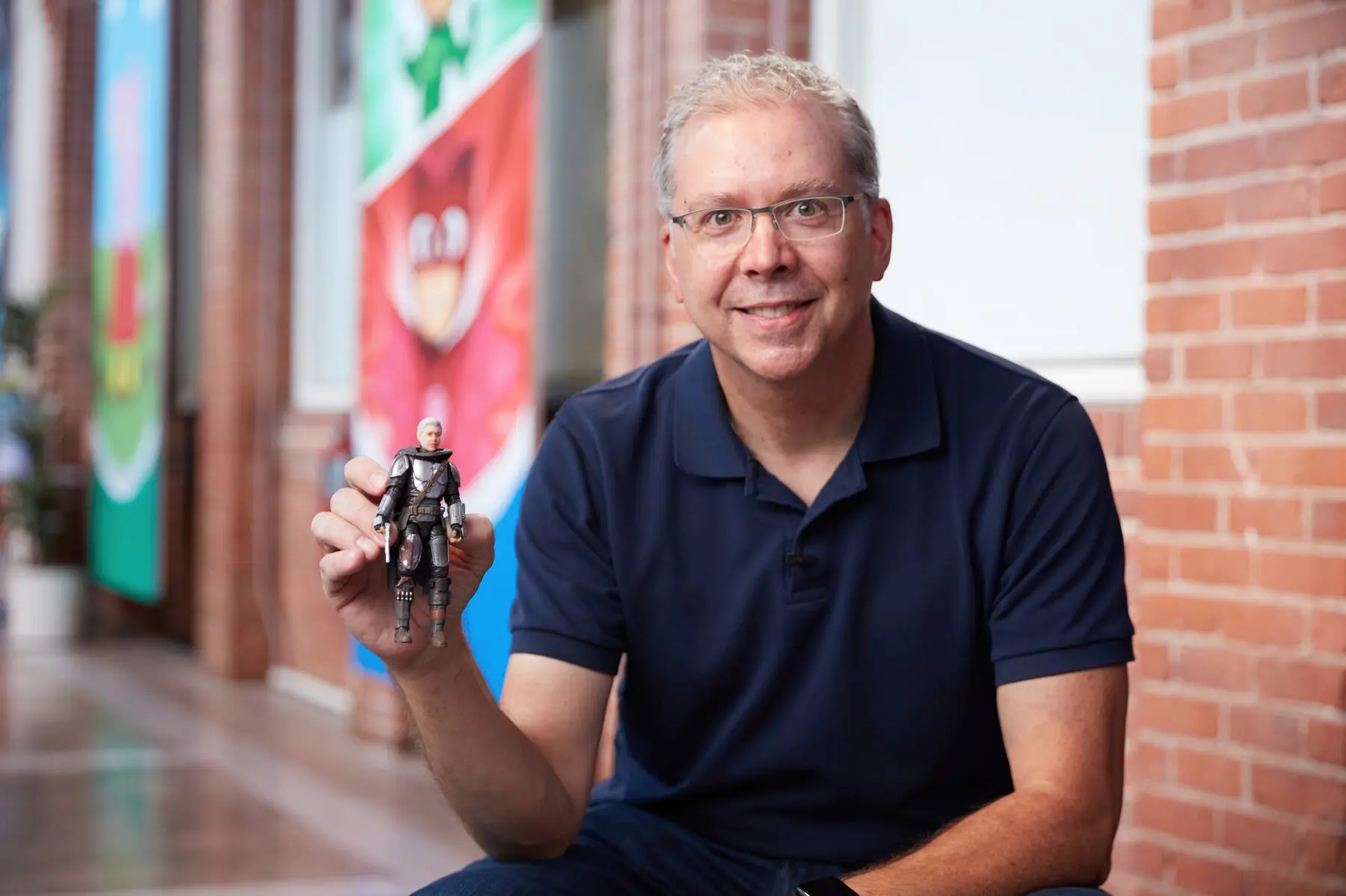 Hasbro의 3D 프린팅 액션 피규어와 Patrick Marr