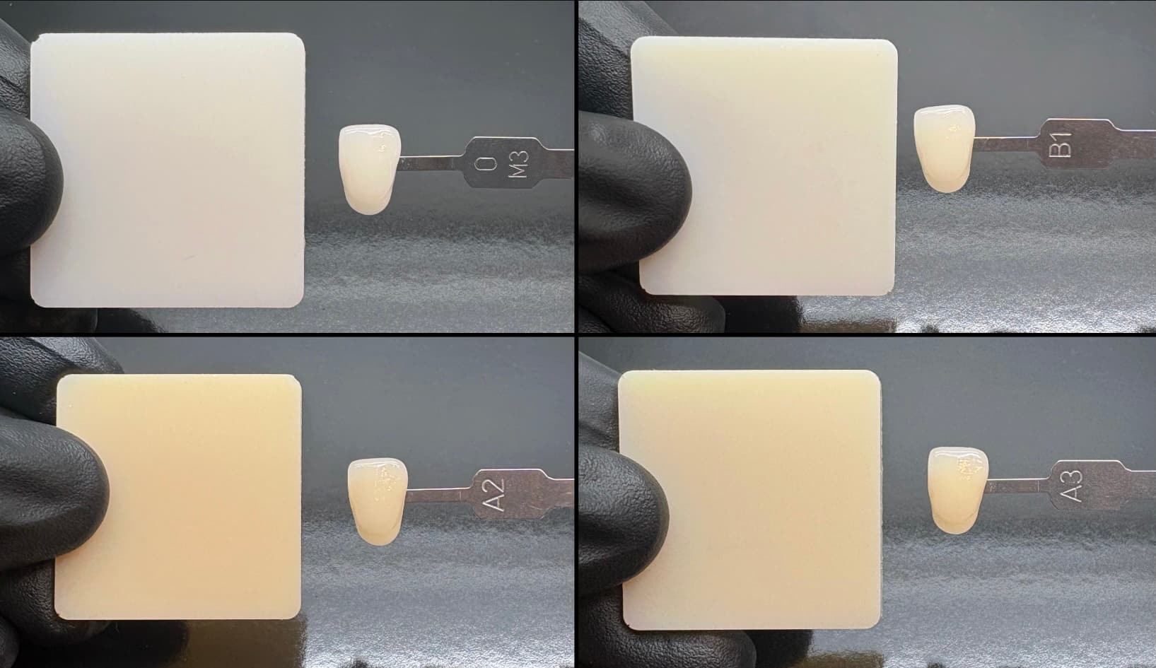 Premium Teeth Resin shade matching