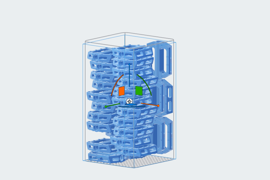 bike pedals stacked in preform