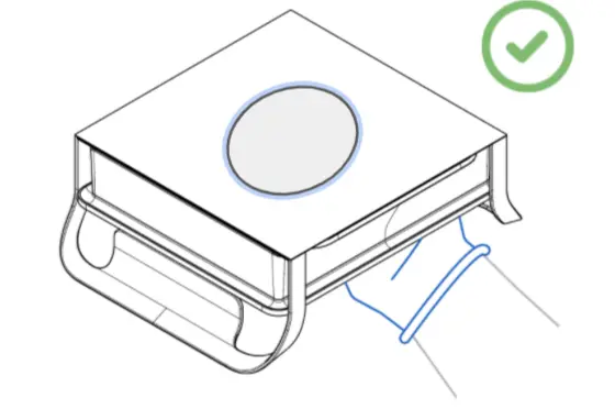 Part printed directly on the Build Platform 2