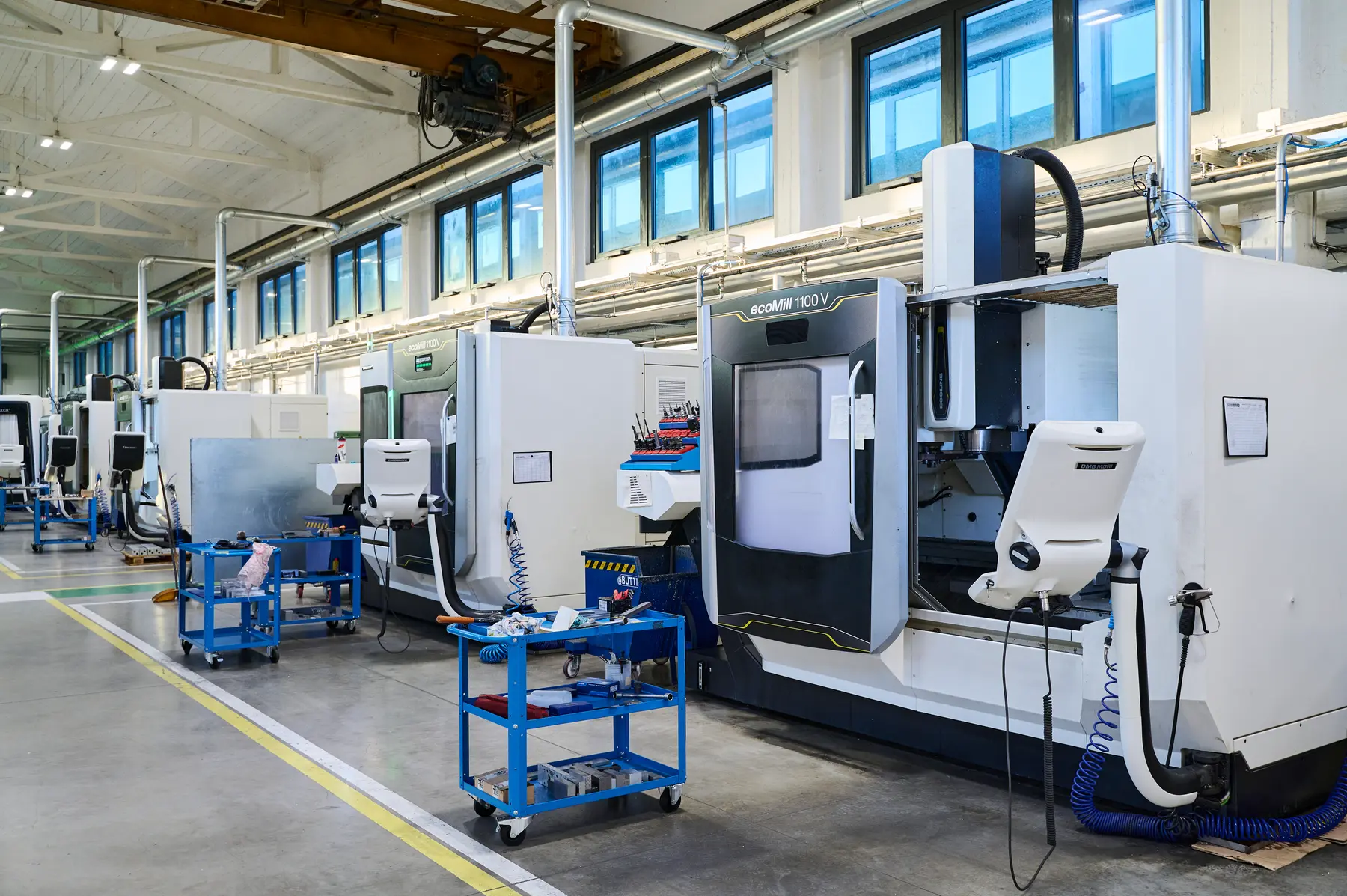 Serioplast’s tool manufacturing factory is equipped with CNC machines