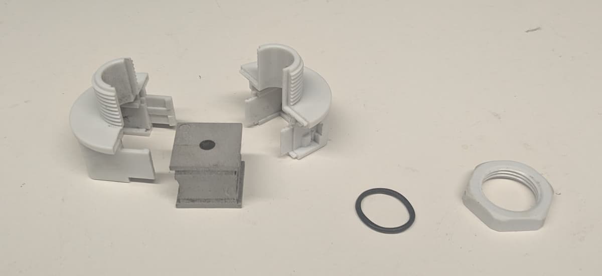 Step 1: Prepare the cable clamp