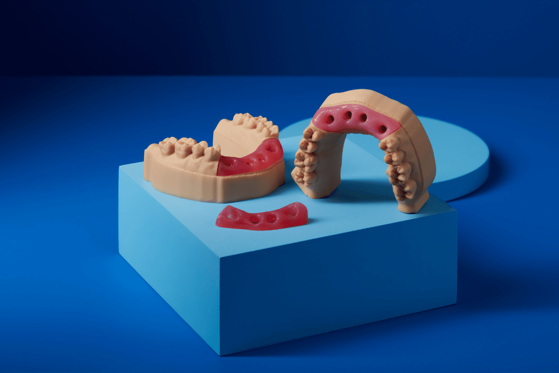 Soft tissue with dental models