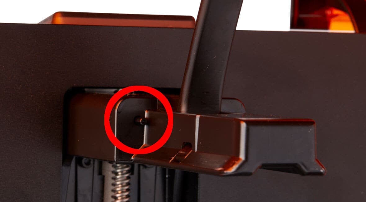 Build platform detection plunger on a Form 3 generation printer