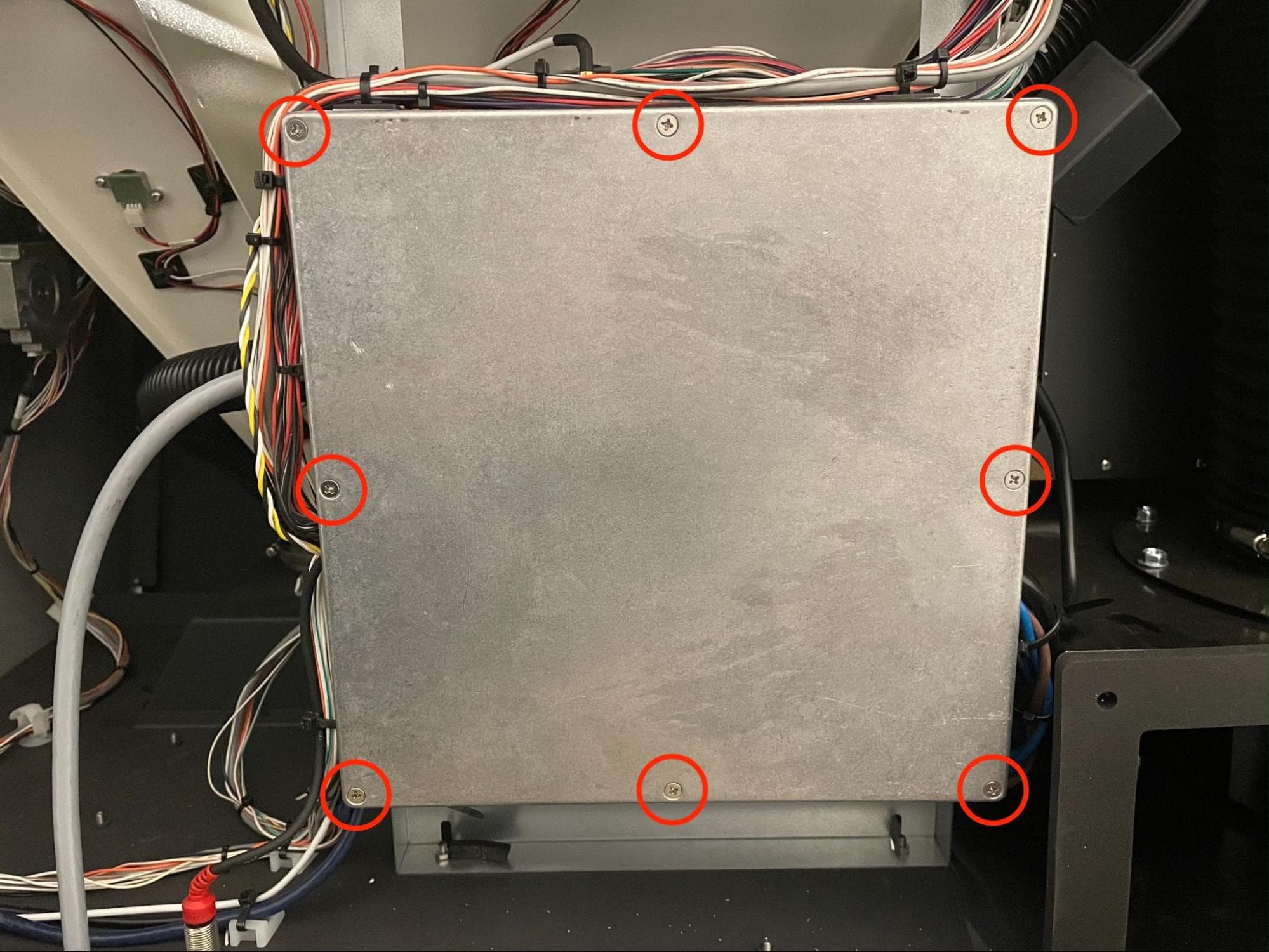 Remove the original power supply