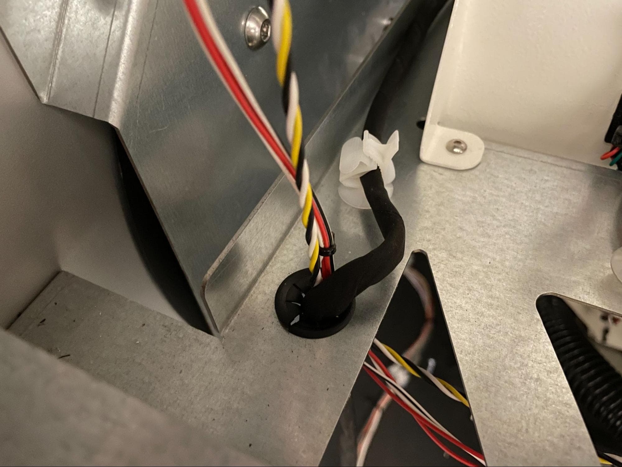 Install the new wire harness