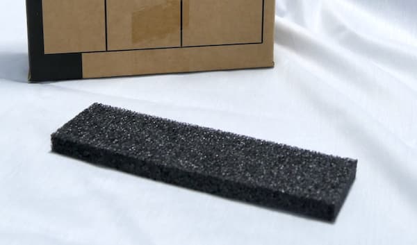 ポリエチレン製のカートリッジ用気泡パッド