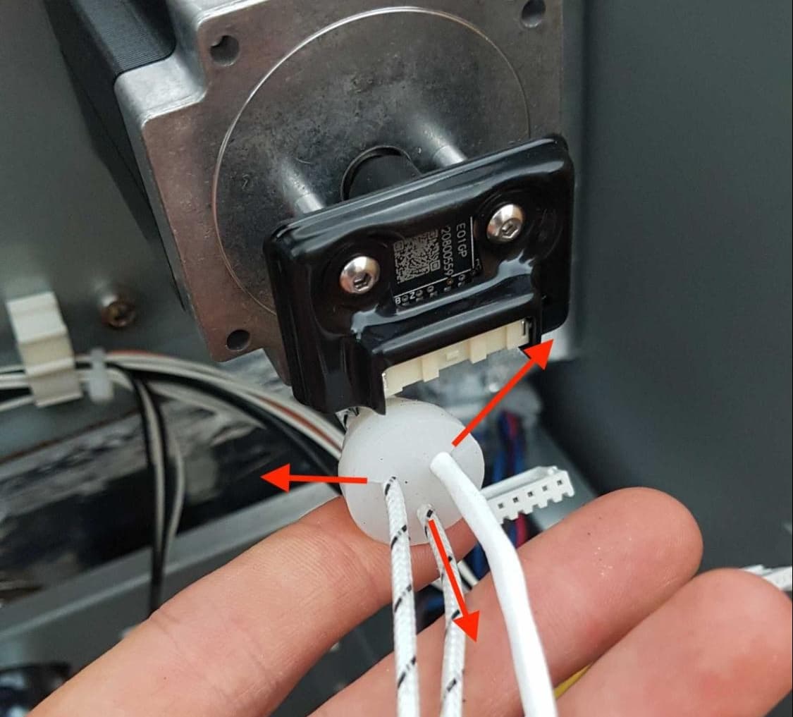 RTD oder Heizelement der Pufferwanne entfernen