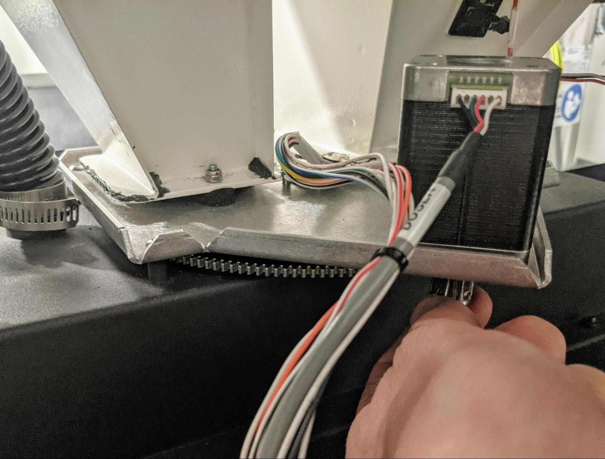 ドーザーの位置を確認する