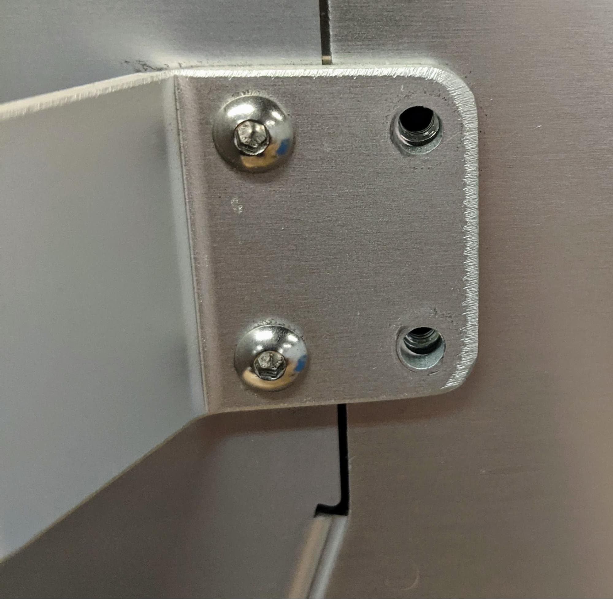 Step 1: Remove the build chamber handle screws
