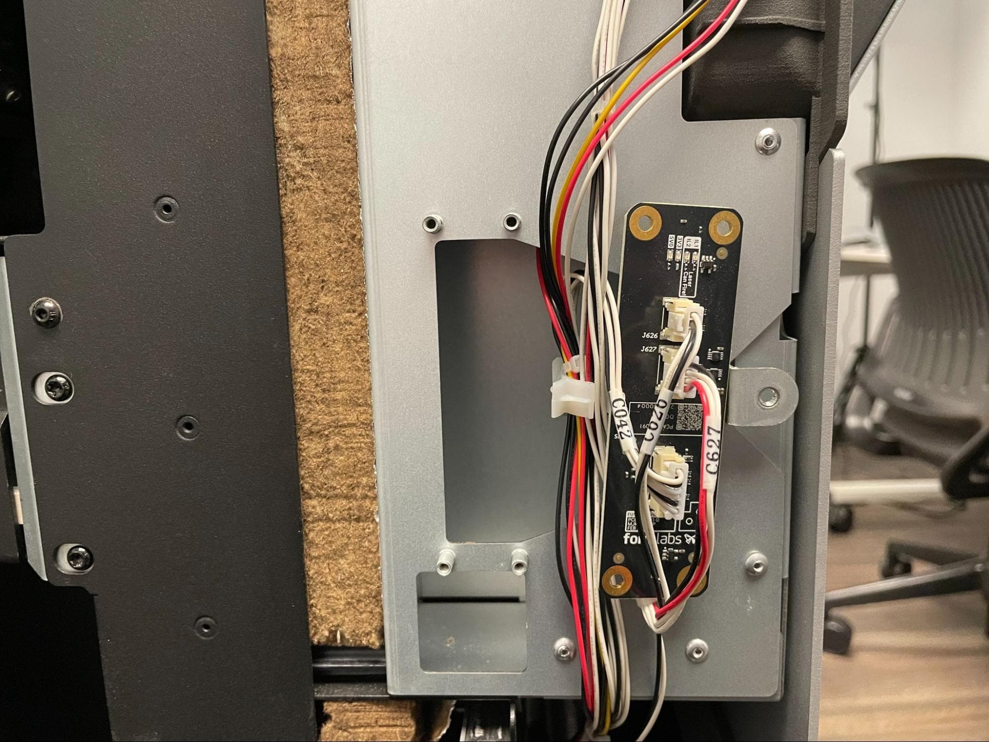 Remove and replace the interlock board