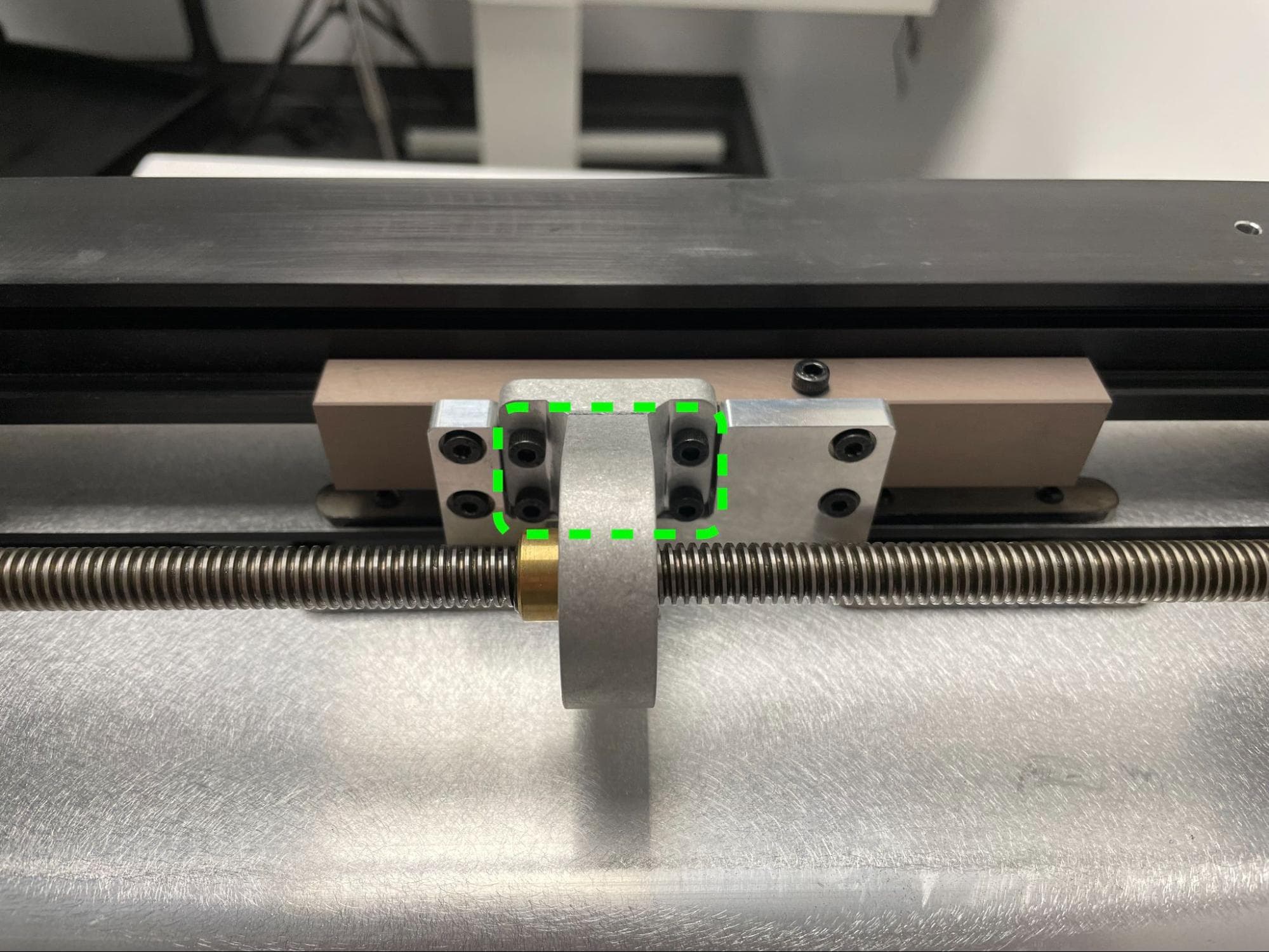 Check the carriage screws