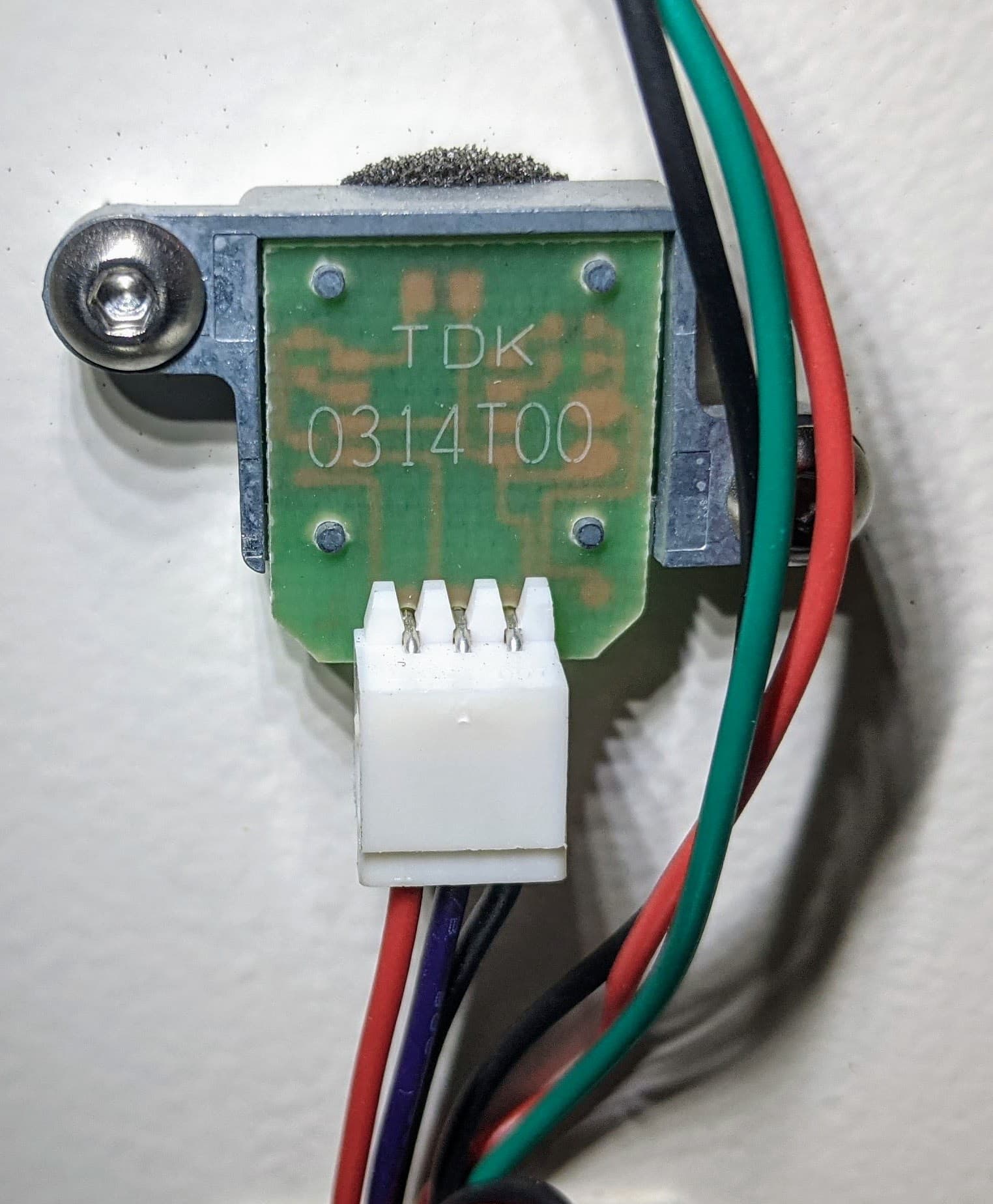 Replace the powder sensor(s)