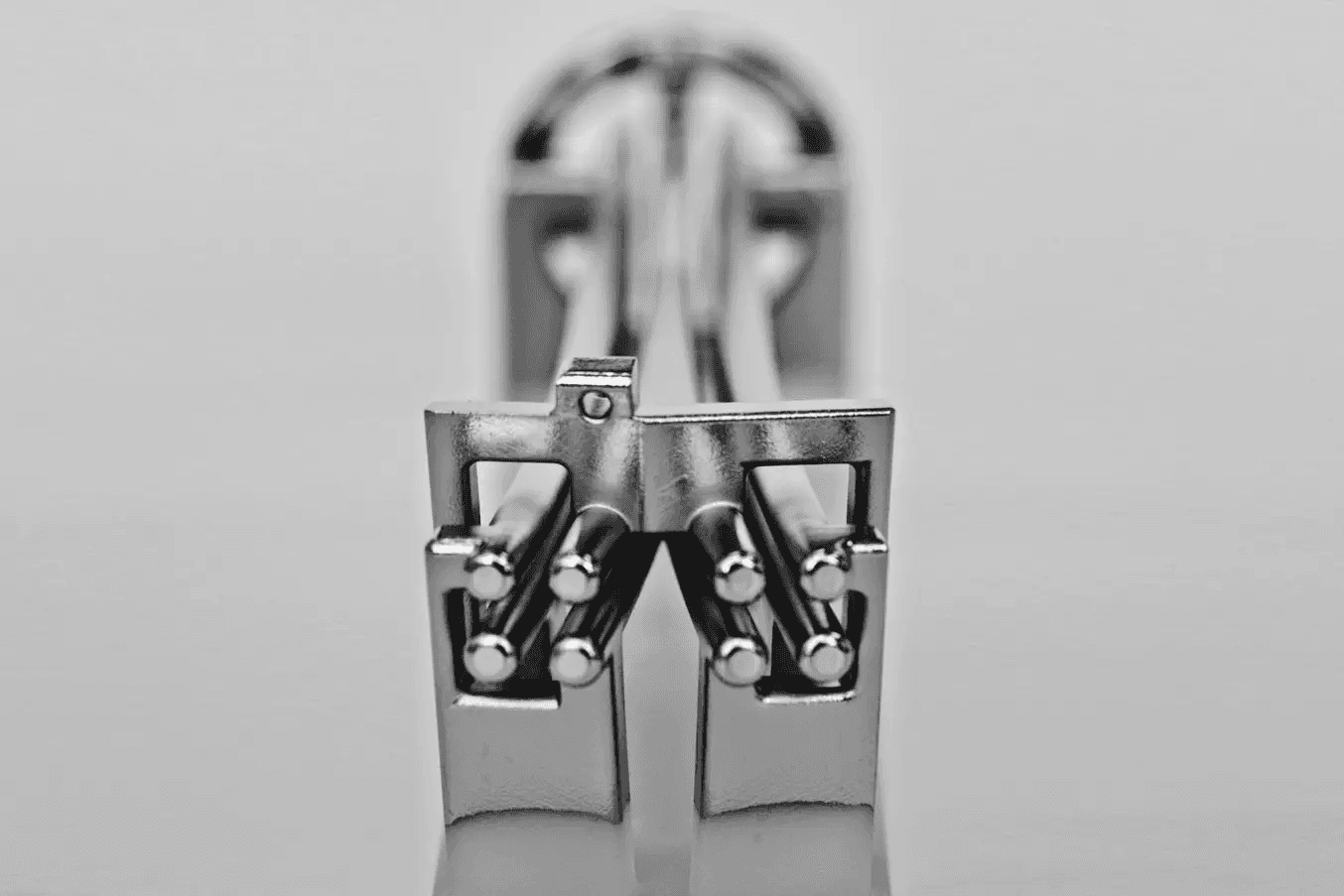 electroplated metal 3D printed part