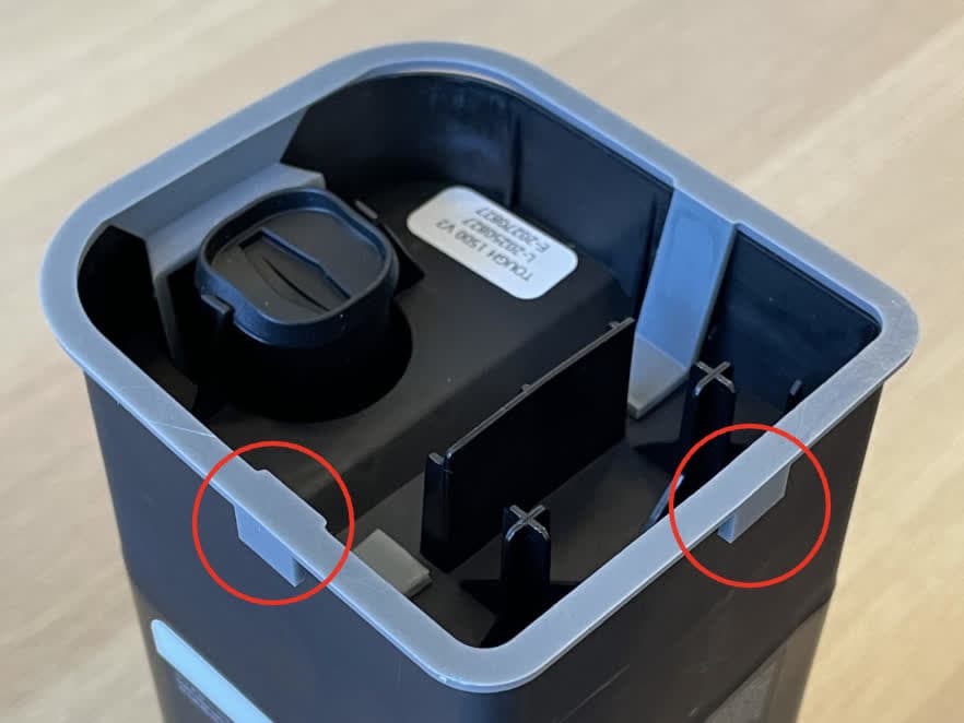 Installing the Tough family cartridge shim