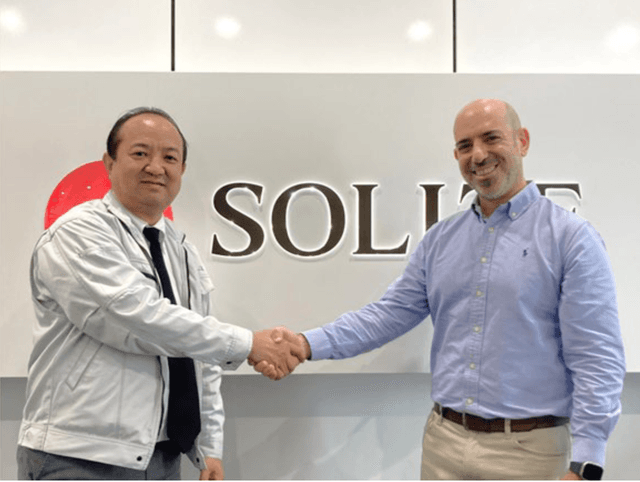 Two men shaking hands