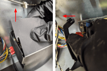 Remove the original power supply