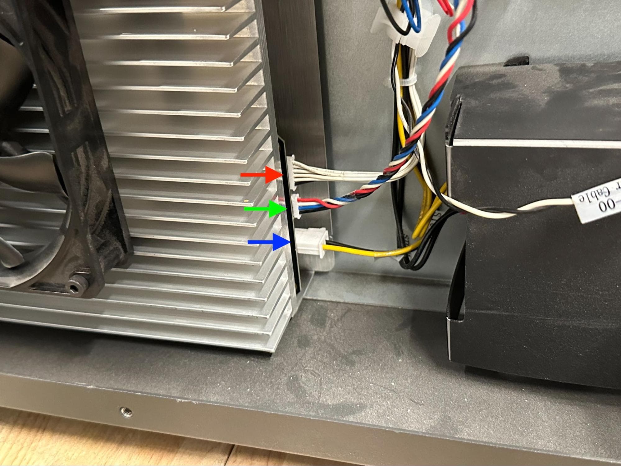 Remove the original laser assembly