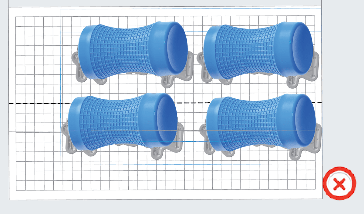 Bad orientation straight with axes