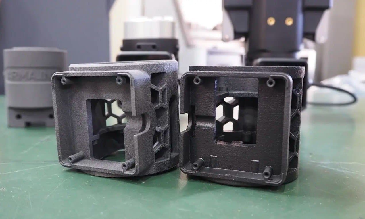 sls 3d printed and vapor smoothed parts for robotic end of arm tooling by ARMA sls 3d printed and vapor smoothed parts for robotic end of arm tooling by ARMA