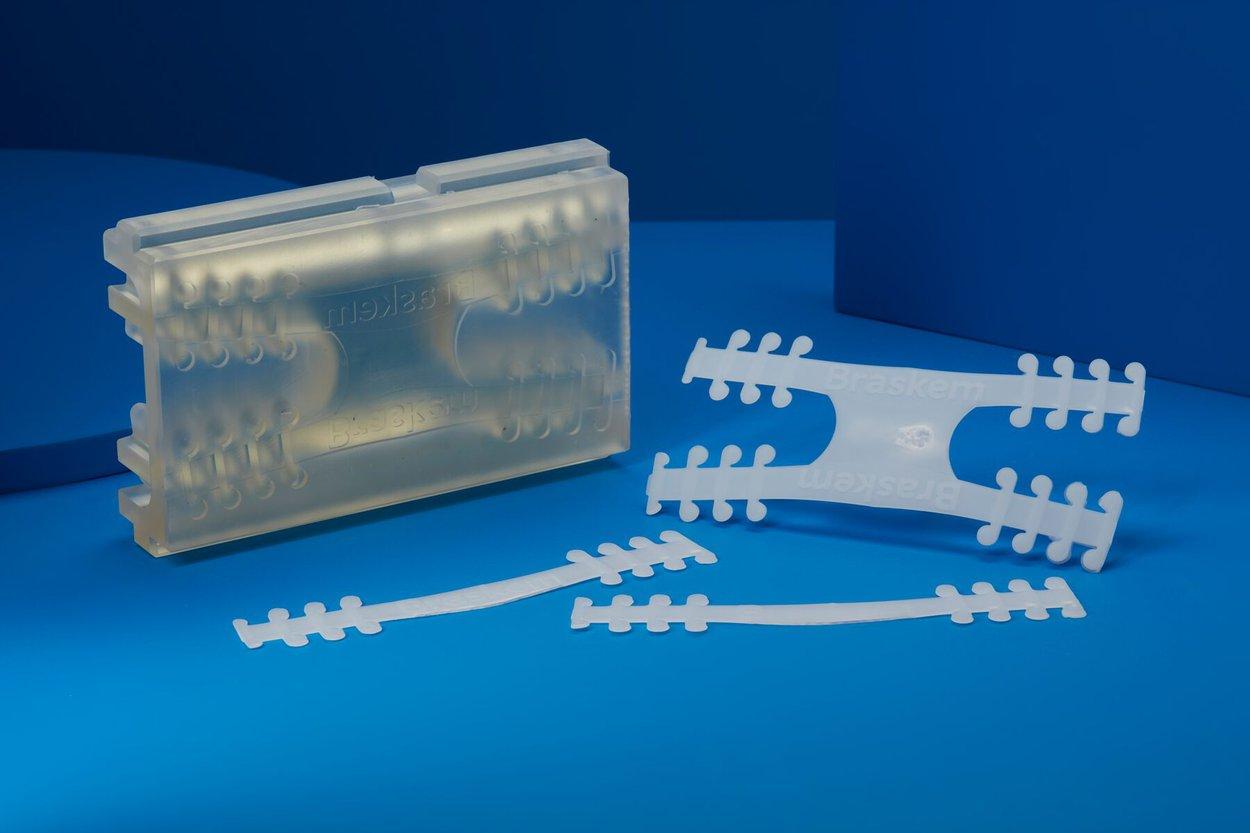 Braskem-Teile, produziert mit 3D-gedruckten Formen