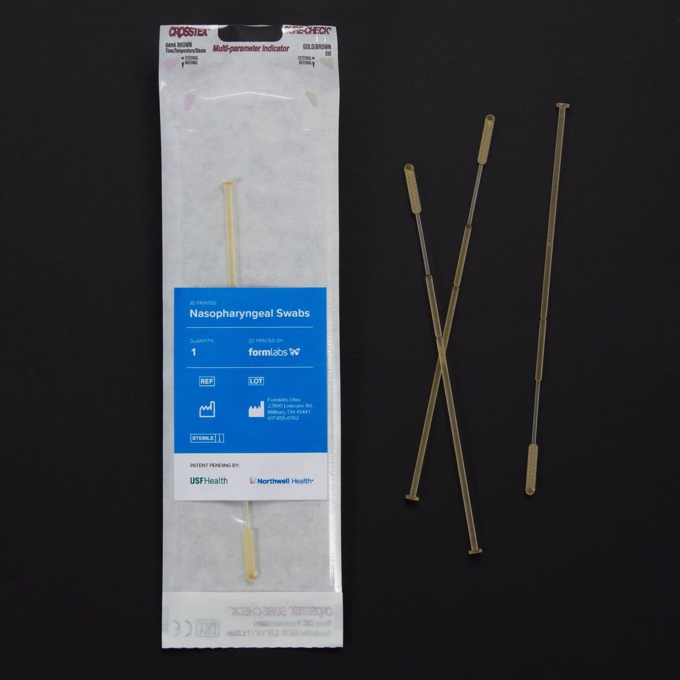 3d printed swabs