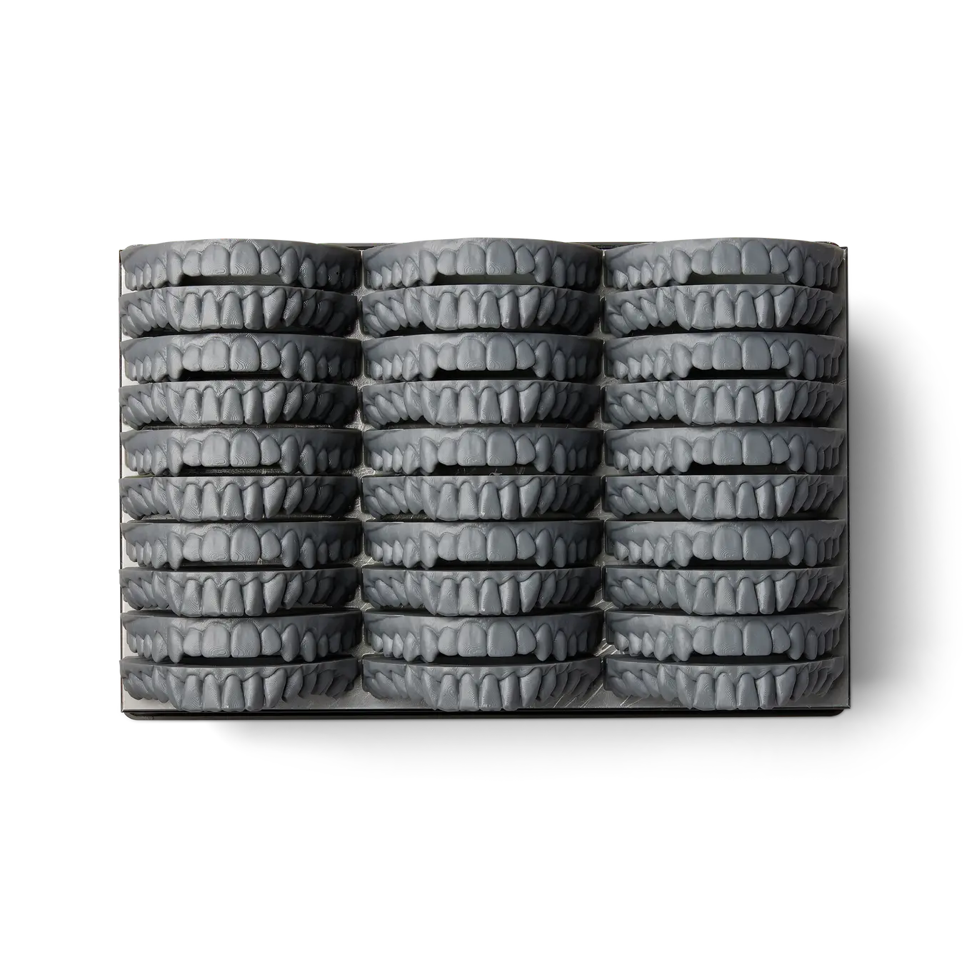 3D-gedrucktes Dentalmodell aus Grey Resin
