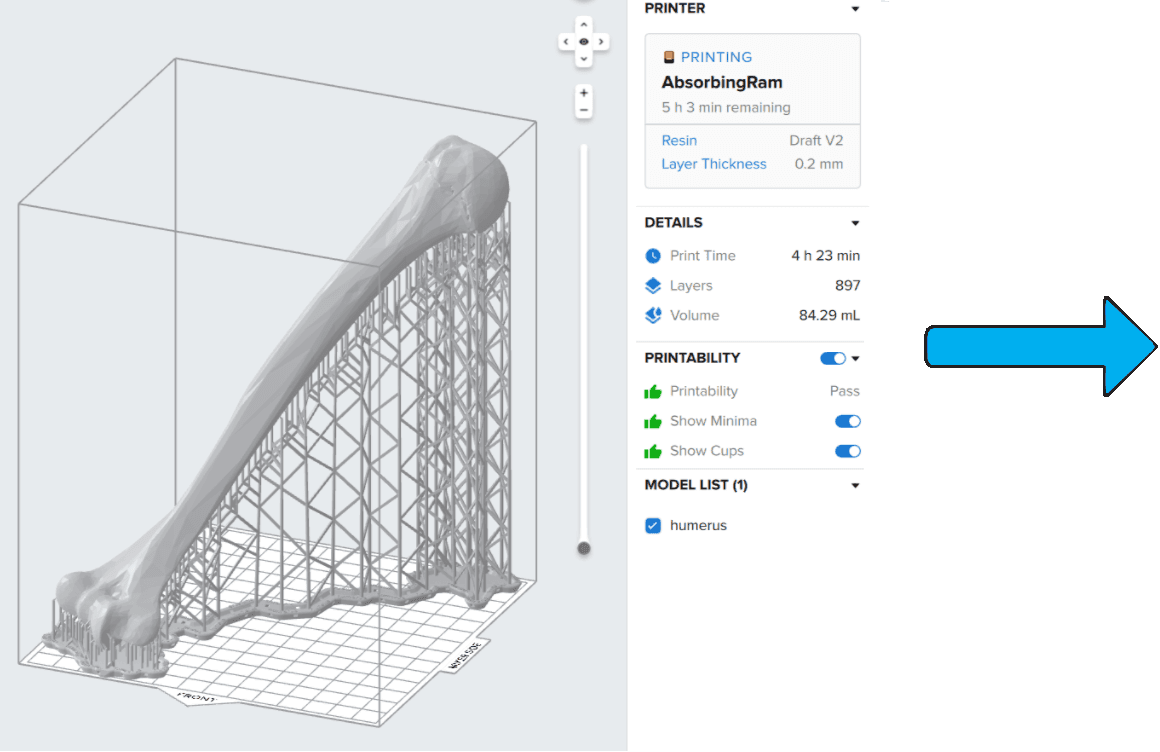 Tough 1500 Resin - skin touch safe - 3d printing