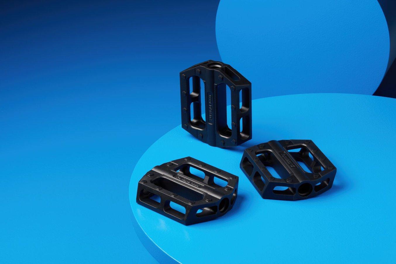 3D printed bike pedals printed in Polyurethane 1000