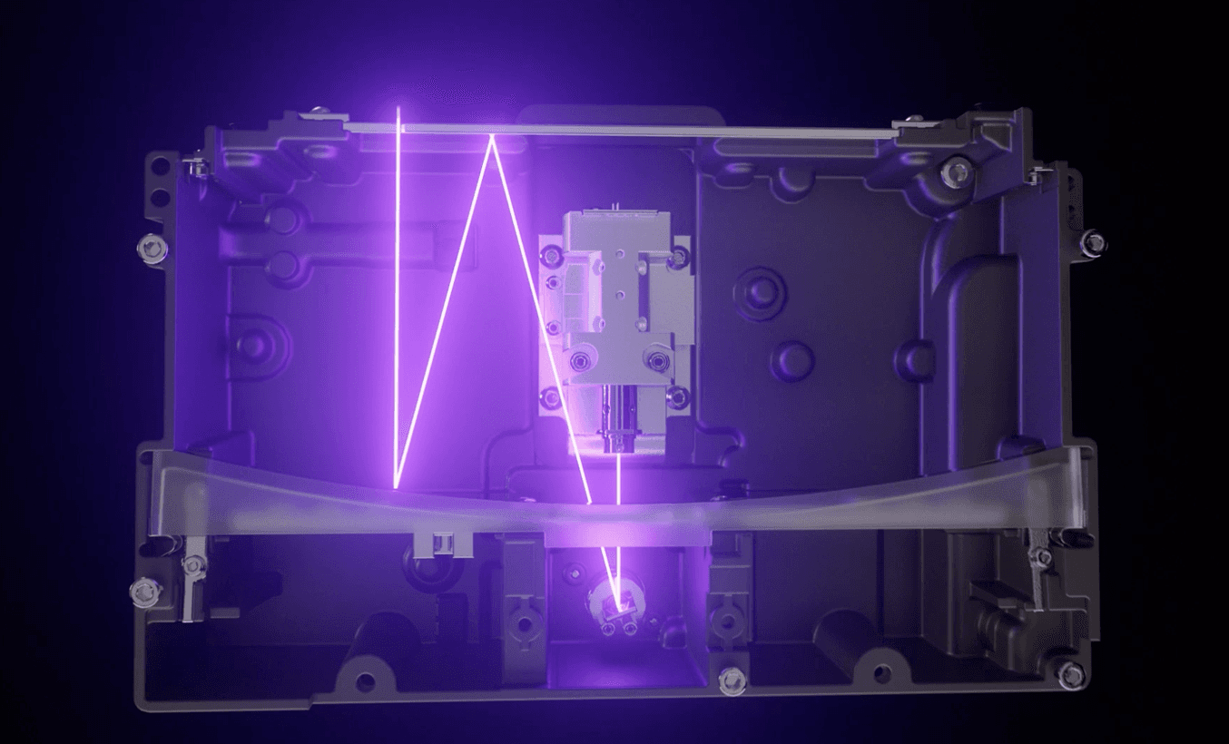 La Light Processing Unit (LPU) de la Form 3 de Formlabs