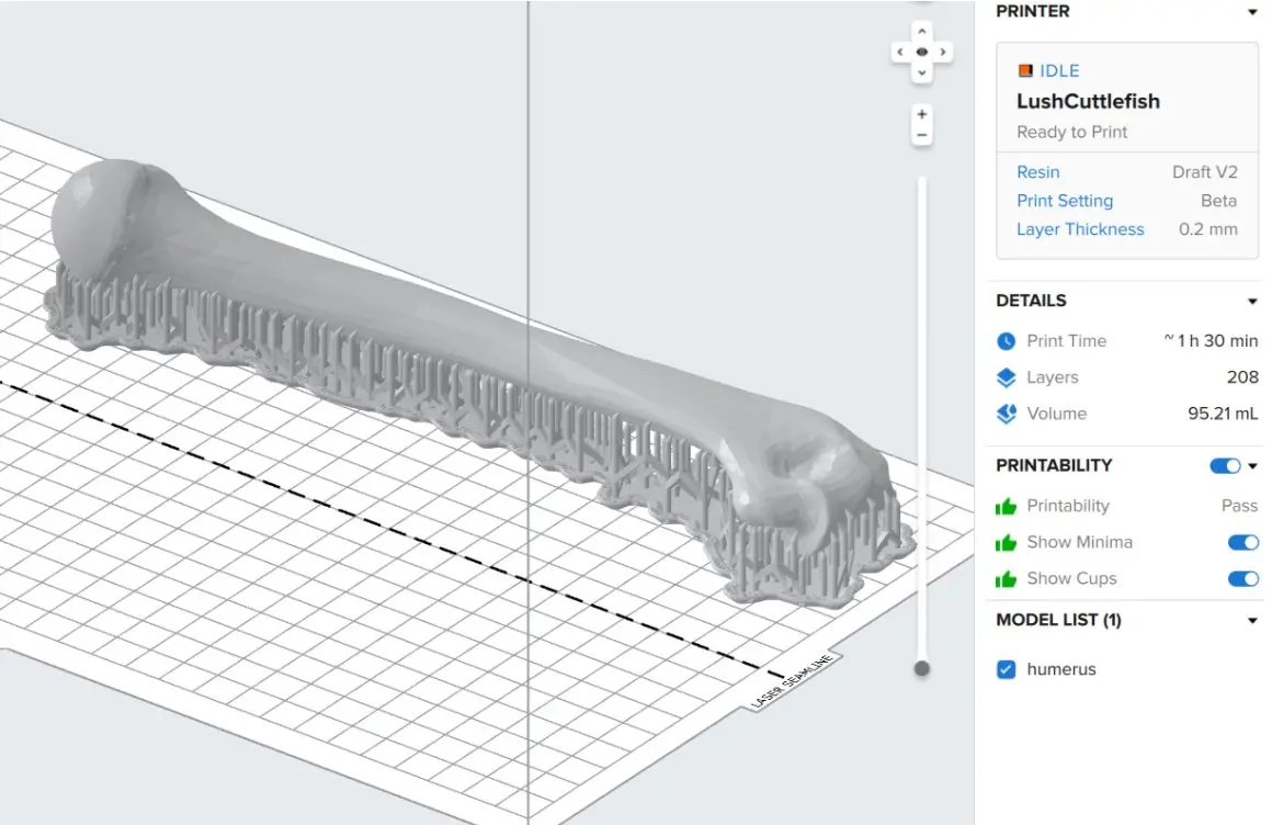 Tough 1500 Resin - Certified for skin contact - 3D printing