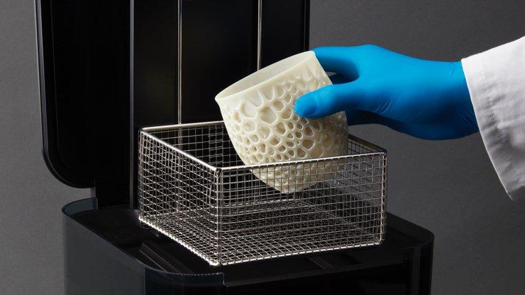Ceramic 3D printing post processing