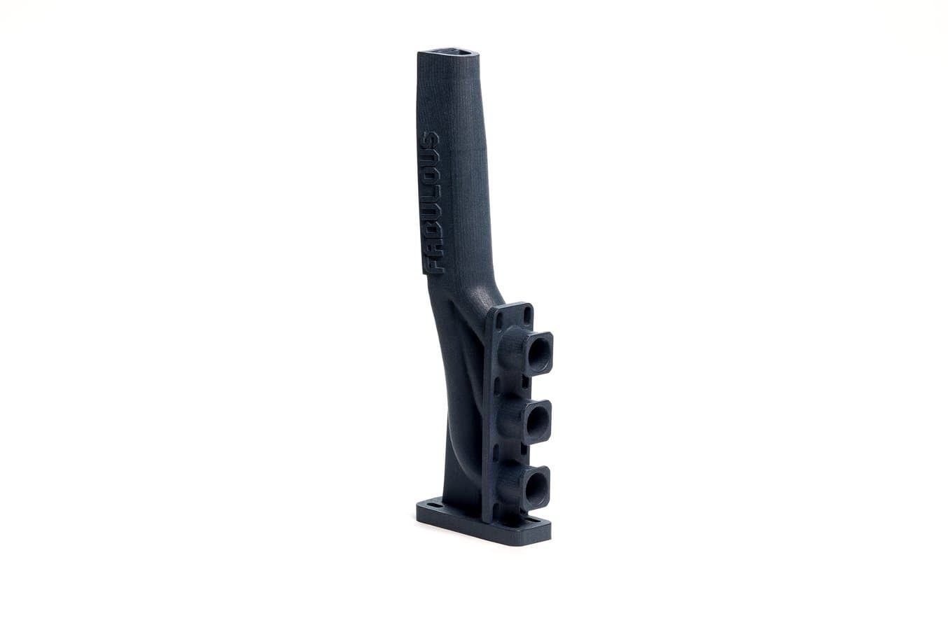 Dark grey ice extruder part