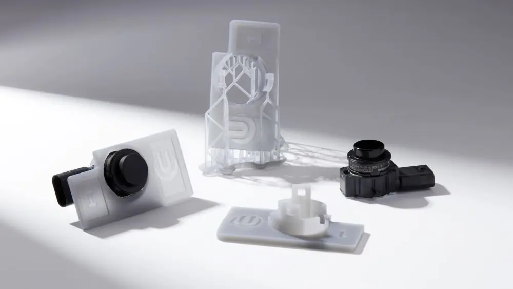 Tesla sensor mounts printed in Tough 1500 Resin