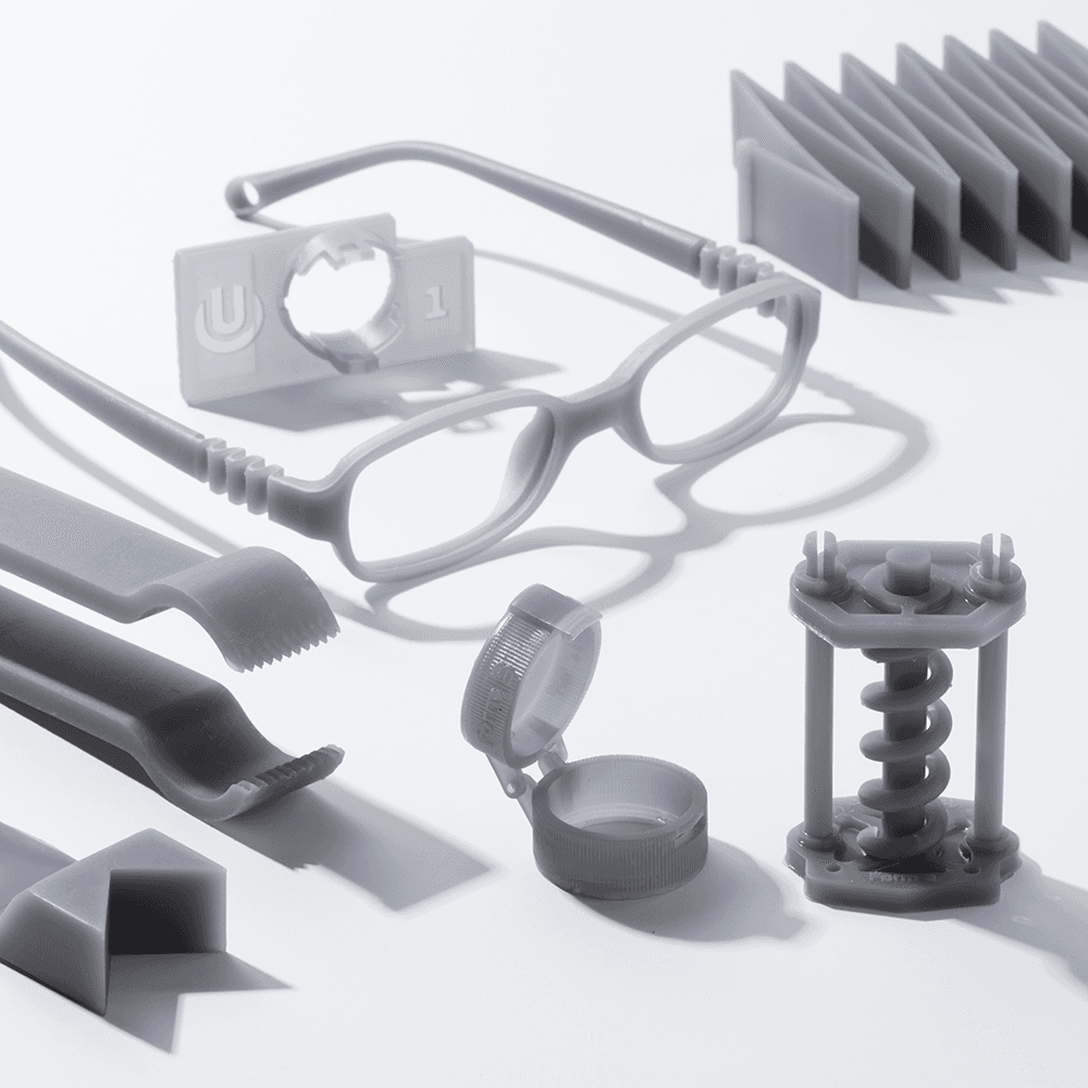 Résine Tough 1500 - pièces imprimées en 3D